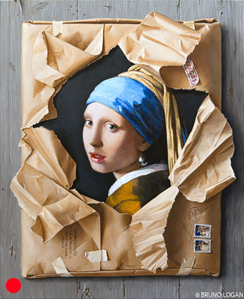 Bruno Logan - Trompe-l'oeil Painting